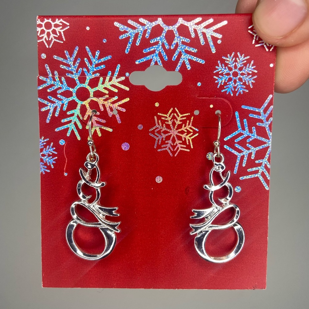 Snowman Earrings